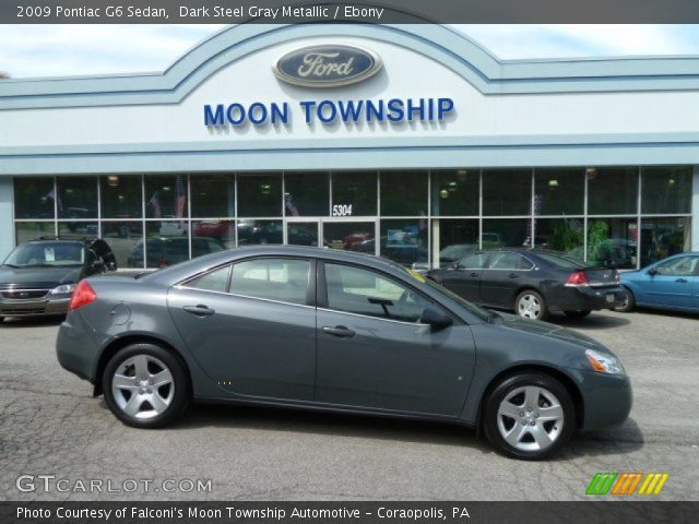 2009 Pontiac G6 Sedan in Dark Steel Gray Metallic