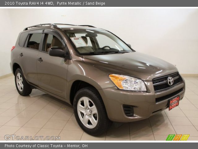 2010 Toyota RAV4 I4 4WD in Pyrite Metallic