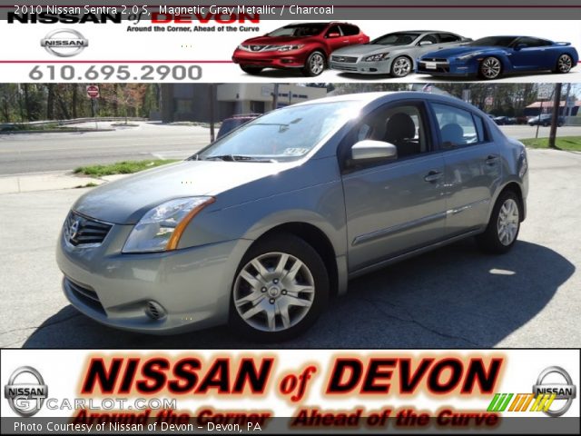 2010 Nissan Sentra 2.0 S in Magnetic Gray Metallic