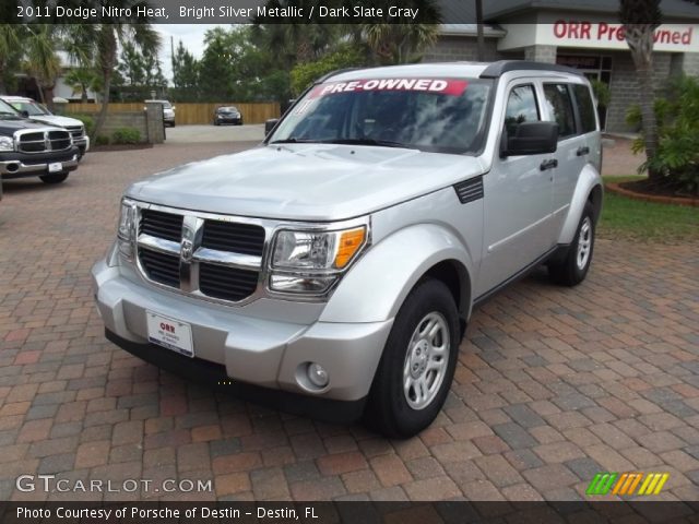 2011 Dodge Nitro Heat in Bright Silver Metallic