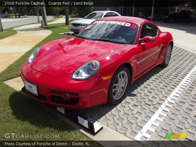 2008 Porsche Cayman  in Guards Red
