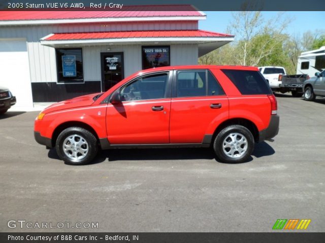 2003 Saturn VUE V6 AWD in Red