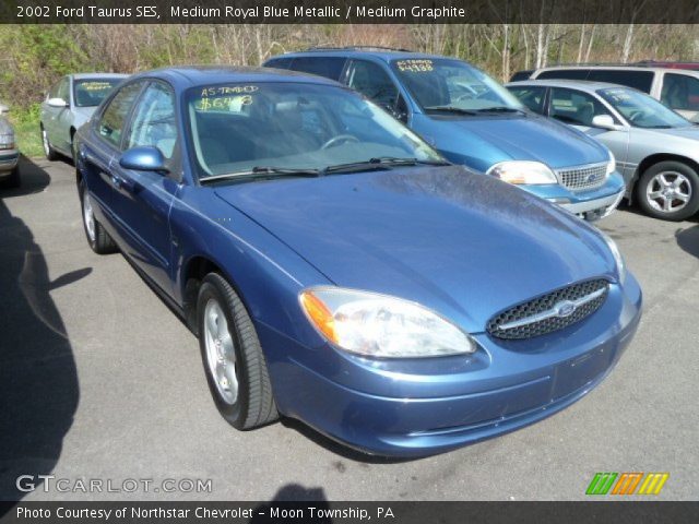 2002 Ford Taurus SES in Medium Royal Blue Metallic