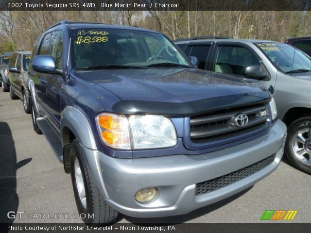 2002 Toyota Sequoia SR5 4WD in Blue Marlin Pearl