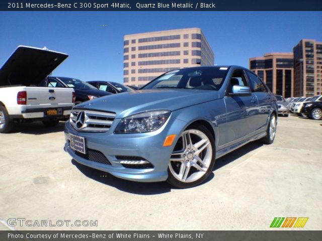 2011 Mercedes-Benz C 300 Sport 4Matic in Quartz Blue Metallic