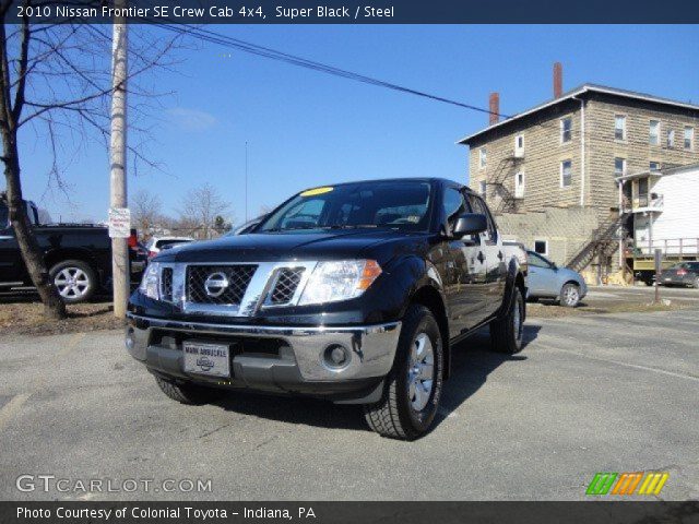 2010 Nissan Frontier SE Crew Cab 4x4 in Super Black