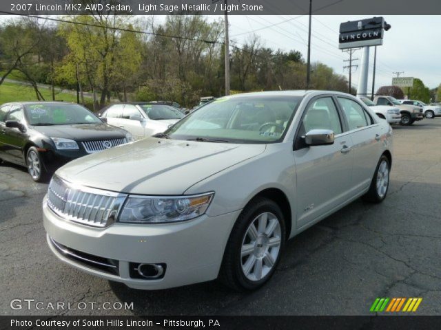 2007 Lincoln MKZ AWD Sedan in Light Sage Metallic