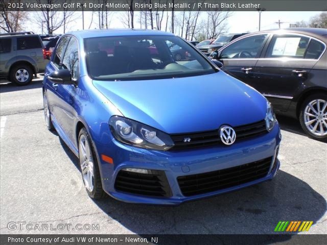 2012 Volkswagen Golf R 4 Door 4Motion in Rising Blue Metallic