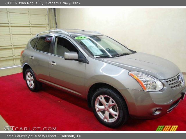 2010 Nissan Rogue SL in Gotham Gray