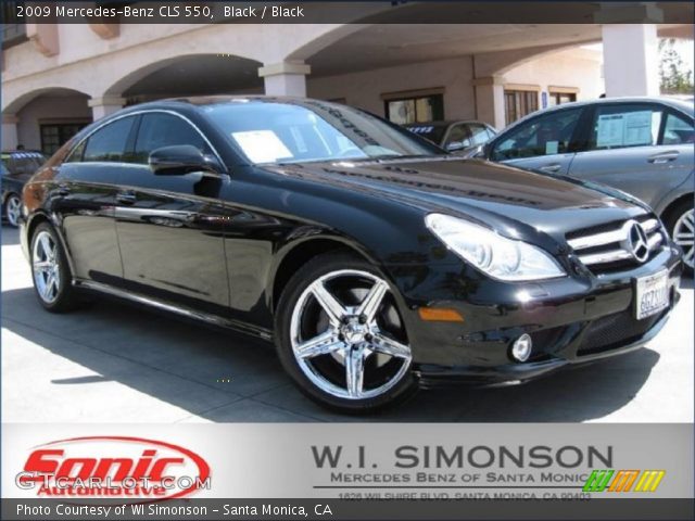 2009 Mercedes-Benz CLS 550 in Black