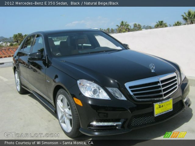 2012 Mercedes-Benz E 350 Sedan in Black