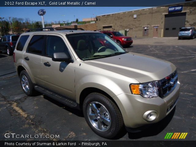 2012 Ford Escape XLT in Gold Leaf Metallic