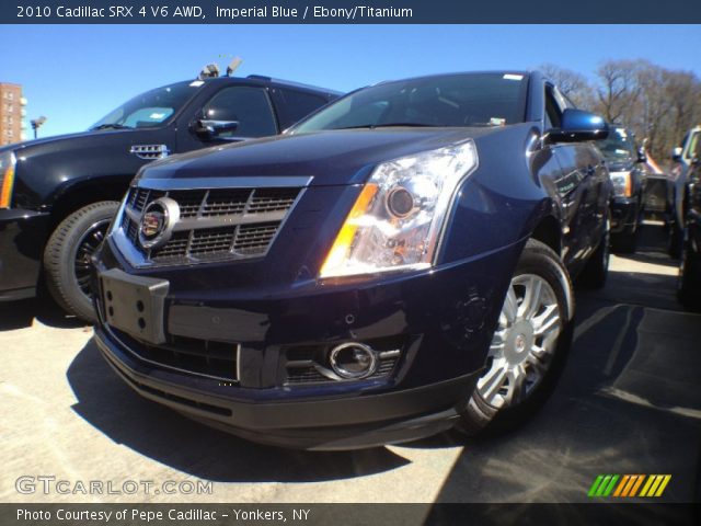2010 Cadillac SRX 4 V6 AWD in Imperial Blue