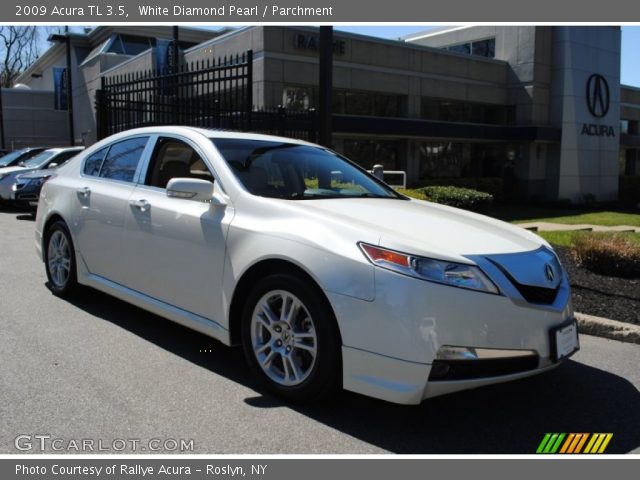 2009 Acura TL 3.5 in White Diamond Pearl