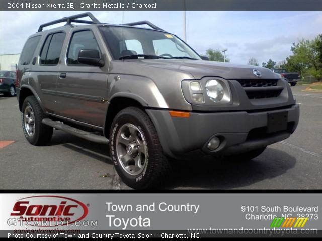 2004 Nissan Xterra SE in Granite Metallic