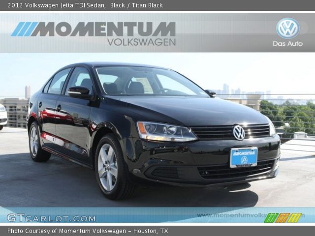 2012 Volkswagen Jetta TDI Sedan in Black
