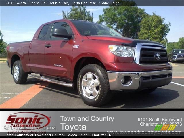 2010 Toyota Tundra TRD Double Cab in Salsa Red Pearl