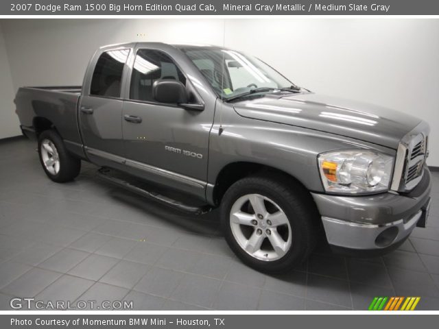 2007 Dodge Ram 1500 Big Horn Edition Quad Cab in Mineral Gray Metallic