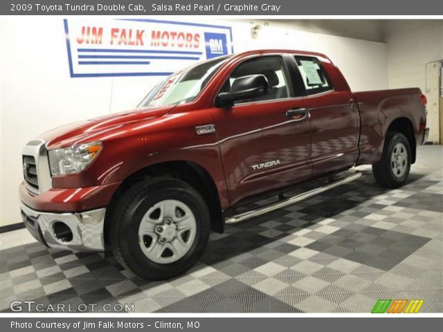 2009 Toyota Tundra Double Cab in Salsa Red Pearl