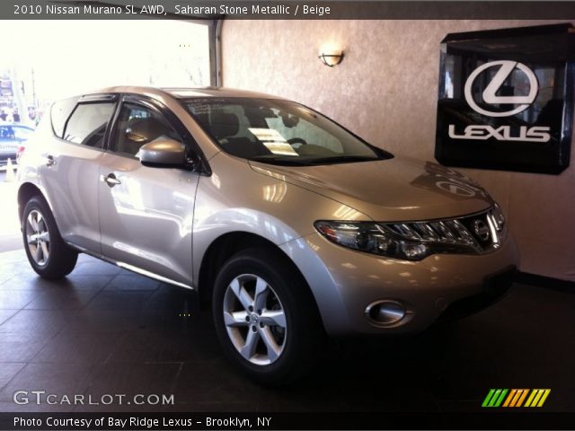 2010 Nissan Murano SL AWD in Saharan Stone Metallic