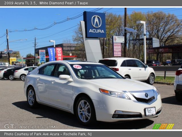 2009 Acura TL 3.5 in White Diamond Pearl
