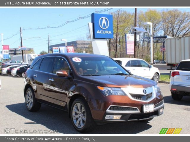 2011 Acura MDX Advance in Ionized Bronze Metallic