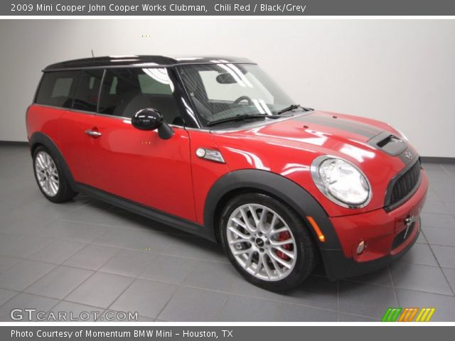 2009 Mini Cooper John Cooper Works Clubman in Chili Red