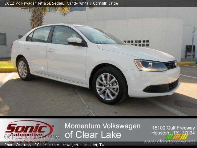 2012 Volkswagen Jetta SE Sedan in Candy White