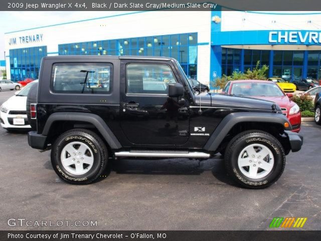 2009 Jeep Wrangler X 4x4 in Black
