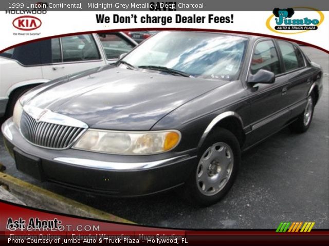 1999 Lincoln Continental  in Midnight Grey Metallic