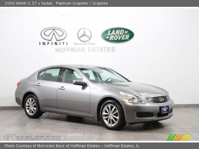 2009 Infiniti G 37 x Sedan in Platinum Graphite