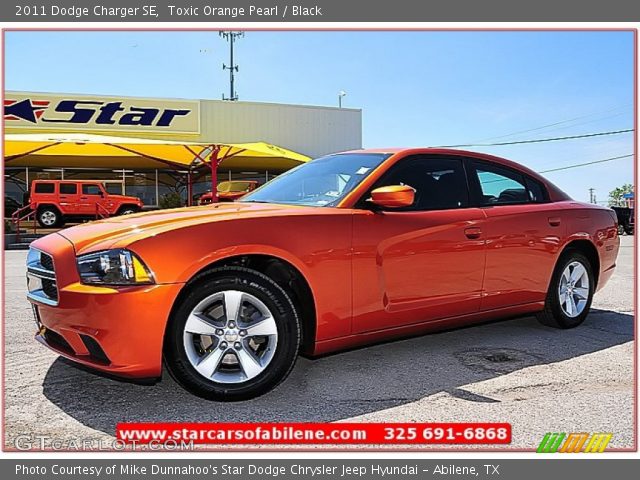 2011 Dodge Charger SE in Toxic Orange Pearl
