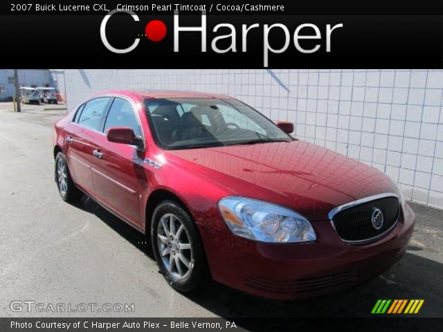 2007 Buick Lucerne CXL in Crimson Pearl Tintcoat