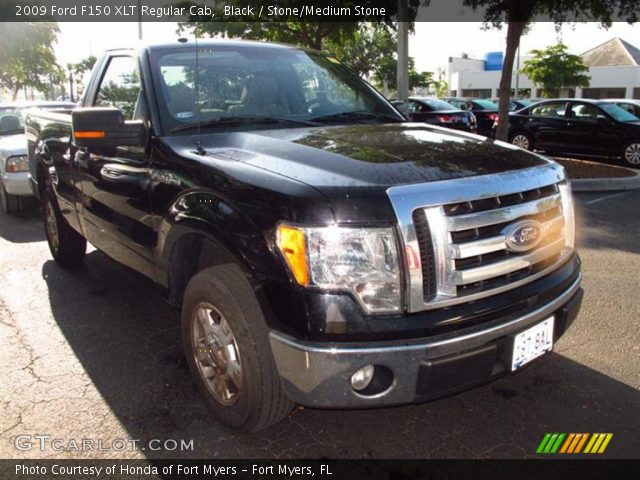 2009 Ford F150 XLT Regular Cab in Black