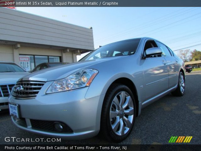 2007 Infiniti M 35x Sedan in Liquid Platinum Metallic