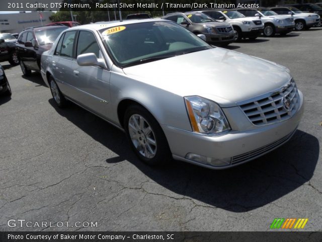 2011 Cadillac DTS Premium in Radiant Silver Metallic