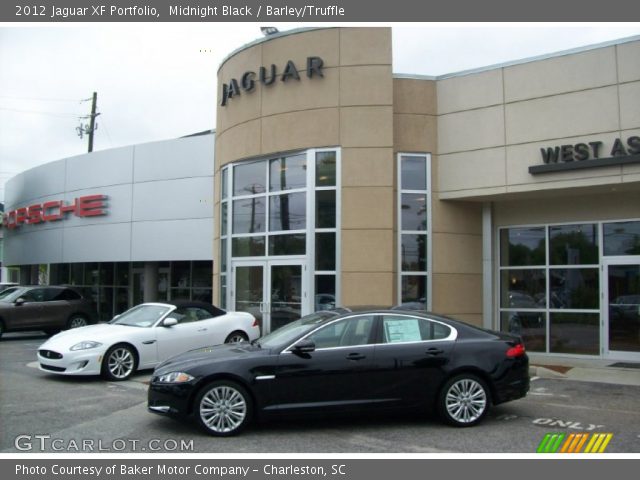 2012 Jaguar XF Portfolio in Midnight Black