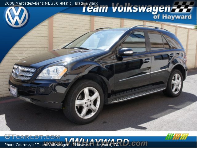 2008 Mercedes-Benz ML 350 4Matic in Black