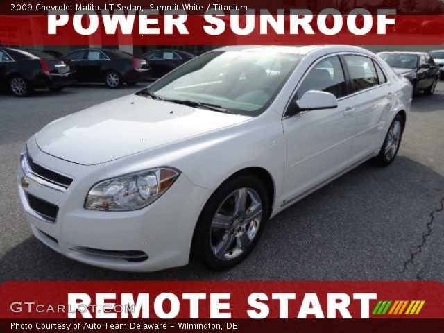 2009 Chevrolet Malibu LT Sedan in Summit White