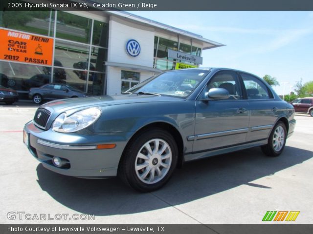 2005 Hyundai Sonata LX V6 in Celadon Green