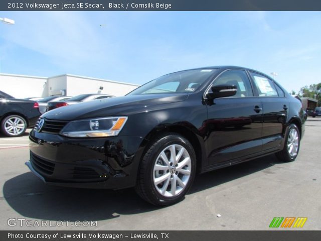 2012 Volkswagen Jetta SE Sedan in Black