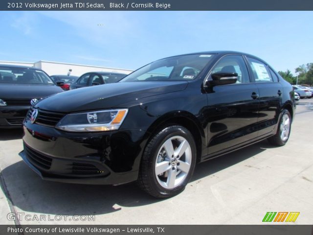 2012 Volkswagen Jetta TDI Sedan in Black