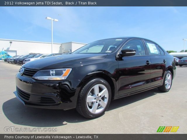 2012 Volkswagen Jetta TDI Sedan in Black