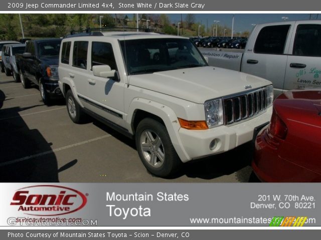2009 Jeep Commander Limited 4x4 in Stone White