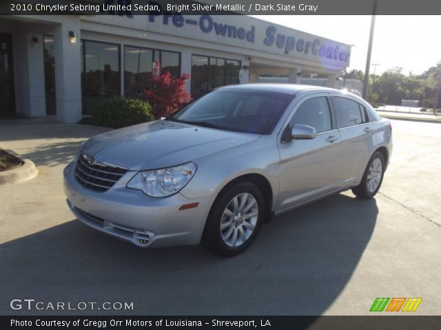 2010 Chrysler Sebring Limited Sedan in Bright Silver Metallic