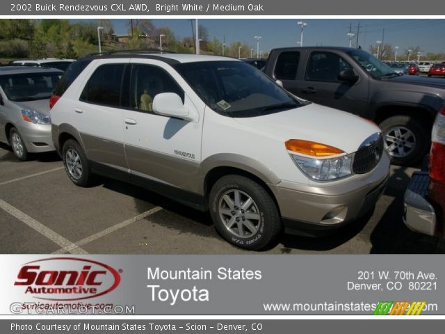 2002 Buick Rendezvous CXL AWD in Bright White