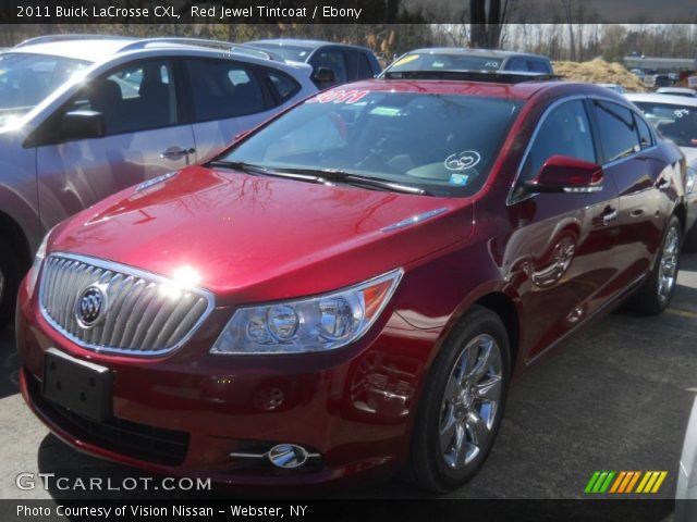 2011 Buick LaCrosse CXL in Red Jewel Tintcoat