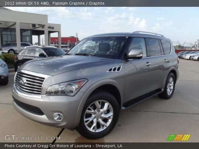 2012 Infiniti QX 56 4WD in Platinum Graphite