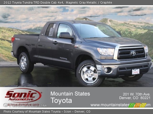2012 Toyota Tundra TRD Double Cab 4x4 in Magnetic Gray Metallic