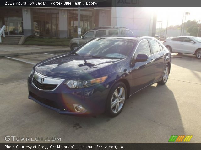 2012 Acura TSX Sedan in Vortex Blue Pearl